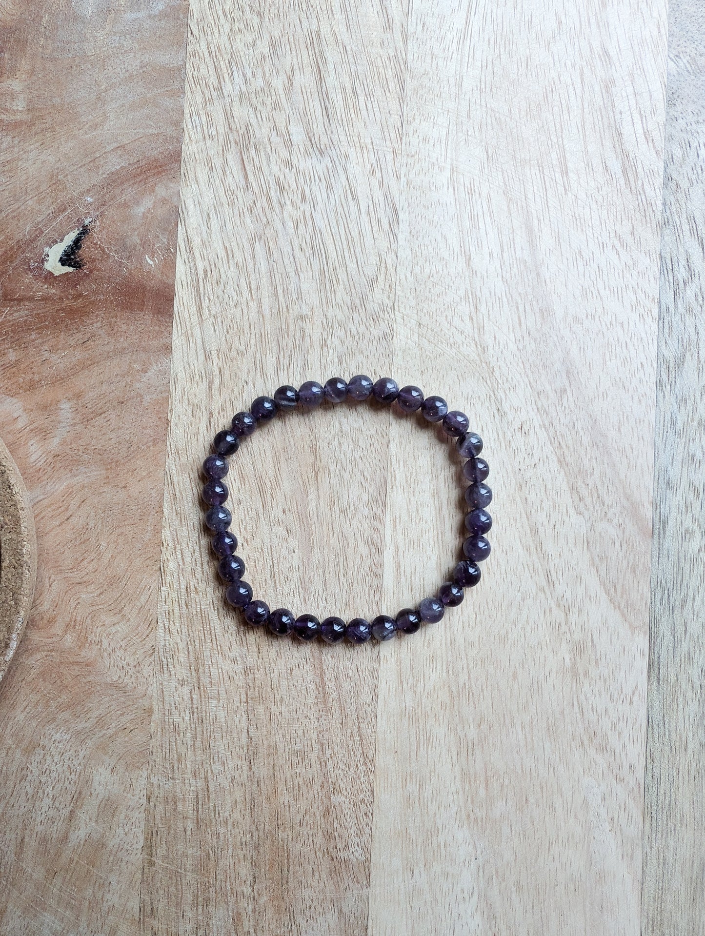 Bracelet Améthyste Uruguay 6mm