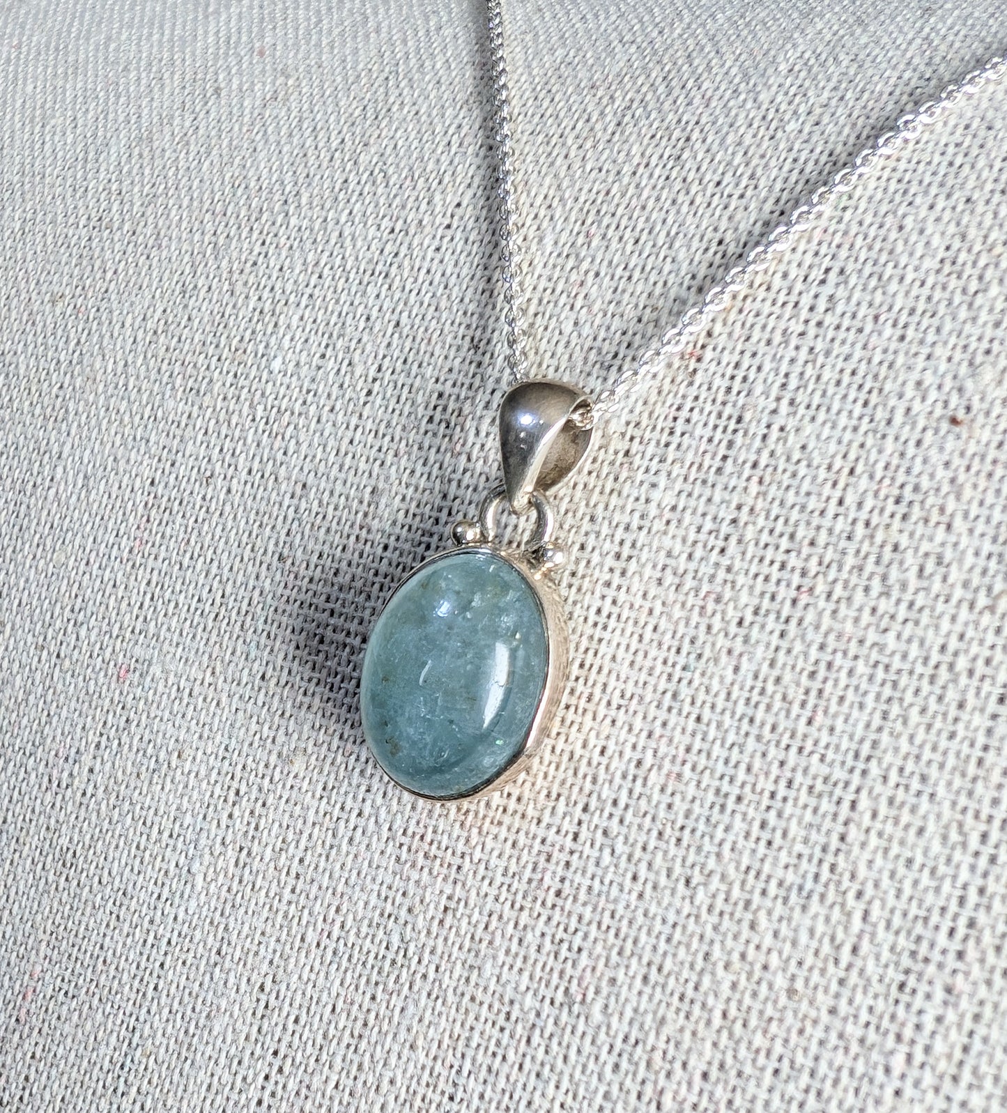 Collier Aigue Marine