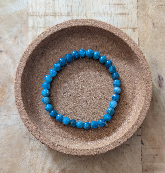 Bracelet Apatite Bleue